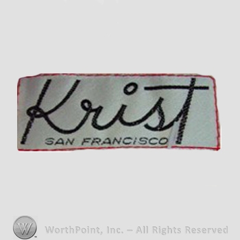 Clothing label : Alice of California.