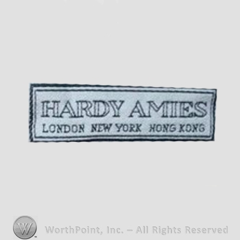 Clothing label : Hardy Amies.