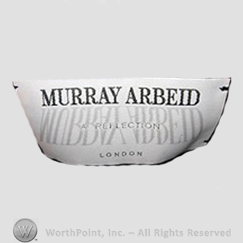 Clothing label : Murray Arbeid.