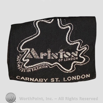 Clothing label : Aristos.