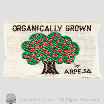 Clothing label : Arpeja.