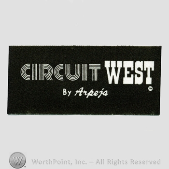 Clothing label : Arpeja.
