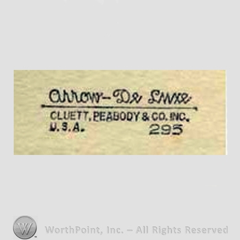 Clothing label : Arrow.
