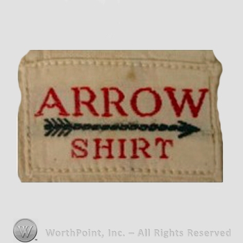 Clothing label : Arrow.