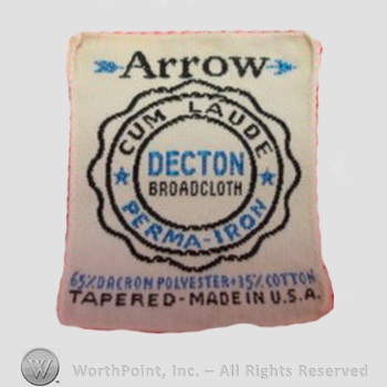 Clothing label : Arrow.