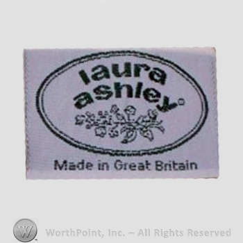 Clothing label : Laura Mountney Ashley.