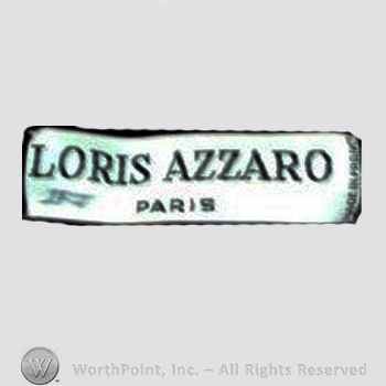 Clothing label : Loris Azzaro.
