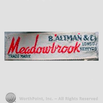 Clothing label : B. Altman & Co.