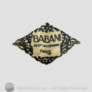 Clothing label : Vitaldi Babani.