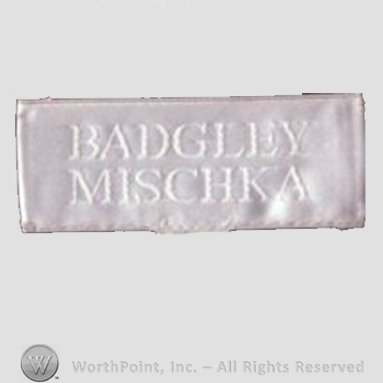 Clothing label : Mark Badgley and James Mischka.