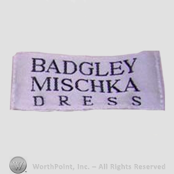 Clothing label : Mark Badgley and James Mischka.