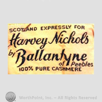 Clothing label : Ballantyne.