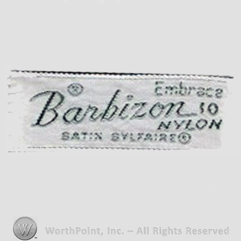 Clothing label : Barbizon.