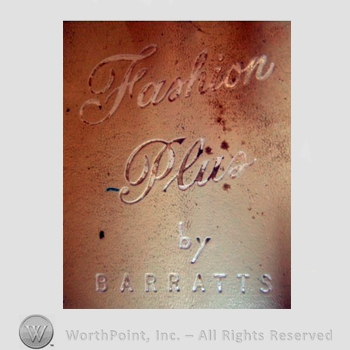 Clothing label : W Barratt Boot and Shoe Company.
