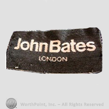 Clothing label : John Bates.