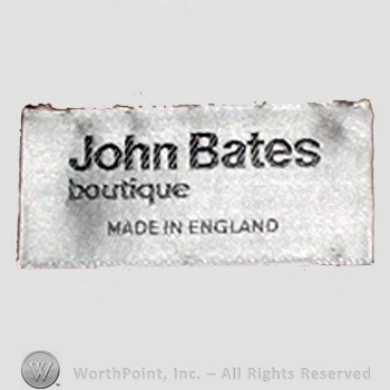 Clothing label : John Bates.