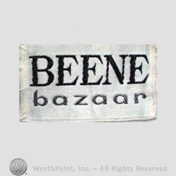 Clothing label : Geoffrey Beene.