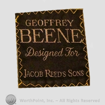 Clothing label : Geoffrey Beene.