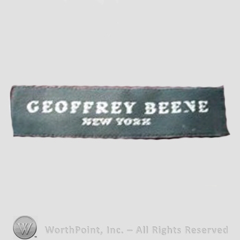 Clothing label : Geoffrey Beene.