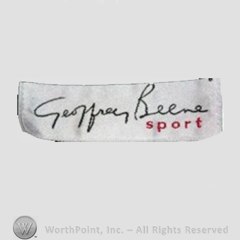 Clothing label : Geoffrey Beene.