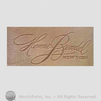 Clothing label : Henri Bendel.