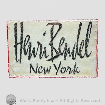 Clothing label : Henri Bendel.