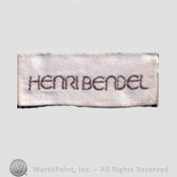 Clothing label : Henri Bendel.