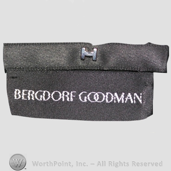 Clothing label : Bergdorf Goodman.