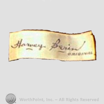 Clothing label : Harvey Berin.