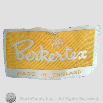 Clothing label : Berkertex.
