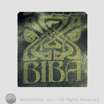 Clothing label : Biba.