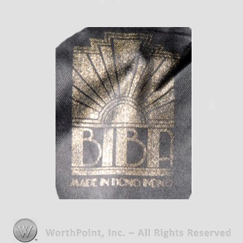Clothing label : Biba.