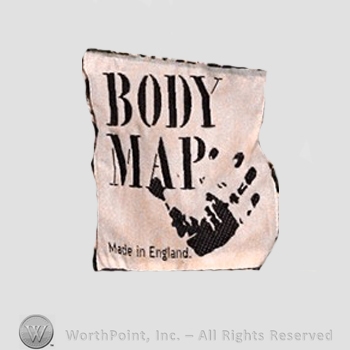 Clothing label : Body Map.