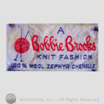 Clothing label : Bobbie Brooks.