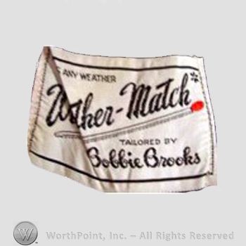 Clothing label : Bobbie Brooks.