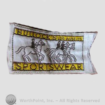 Mark with Clothing label : Bullock&rsquo;s. | #384160