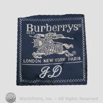 Clothing label : Burberrys.