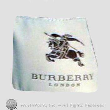 Clothing label : Burberrys.