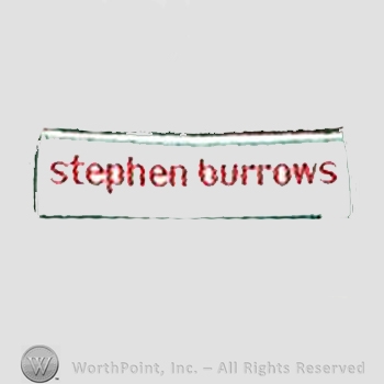 Clothing label : Stephen Burrows.