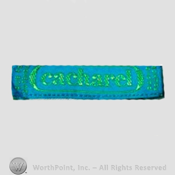 Clothing label : Cacharel.