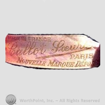 Clothing label : Callot Soeurs.