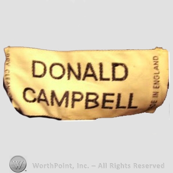Clothing label : Donald Campbell.
