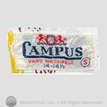 Clothing label : Campus.
