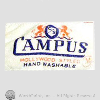 Clothing label : Campus.