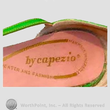 Clothing label : Salvatore Capezio.