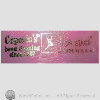 Clothing label : Salvatore Capezio.