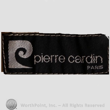 Clothing label : Pierre Cardin.