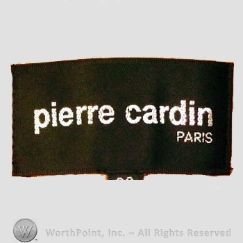 Clothing label : Pierre Cardin.