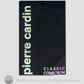 Clothing label : Pierre Cardin.