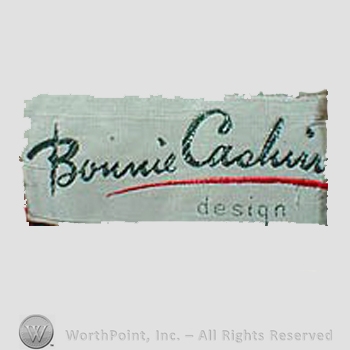 Clothing label : Bonnie Cashin.